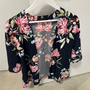 Floral Kimono Style Cardigan from Dynamite - S